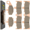 Sintered Front And Rear Brake Pads for Kawasaki ZX900 Ninja ZX-9R 1997-2001