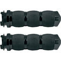 Avon Air Cushion Grips 1" for Metric Cruisers (Anodized Black)