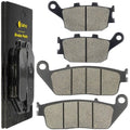 Caltric Front and Rear Brake Pads for Honda VT1300CX Fury 1300 2010-2020