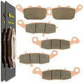 Front And Rear Brake Pads for Suzuki GSX-S750 Gsx S750 GSXS750 2015-2016