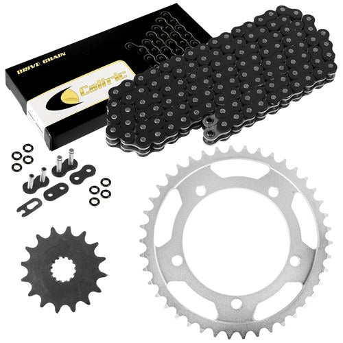 Black O-Ring Drive Chain & Sprocket Kit for Suzuki DL1000A V-Strom Abs 2014-16