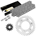 Drive Chain & Sprockets Kit for Honda TR200 FATCat 1986 1987