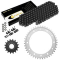 Black O-Ring Drive Chain & Sprockets Kit for Honda VFR750F Interceptor 1990-97