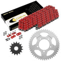 Red O-Ring Drive Chain & Sprocket Kit for Suzuki GSX650F GSX650Fa Katana 08-16