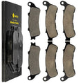 Front And Rear Brake Pads for Honda NT700V Deauville 2010