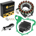 Stator Regulator Rectifier W/Gasket for Yamaha V-Star 650 Classic XVS650 1998-00