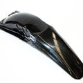 Black Plastic Rear Tail Mud Guard Fender CRF250 Style Pit Pro Trail Dirt Bike