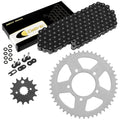 Black O-Ring Drive Chain & Sprockets Kit for Suzuki GSF600 Bandit E3 E33 95-99