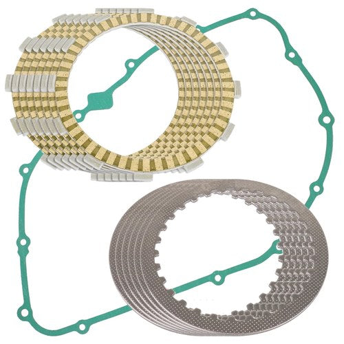 Clutch Friction Plates W/Gasket for Honda VF750F V45 Interceptor 750 1983 1984