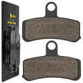 Caltric Front Brake Pads for Harley Davidson Fxdf Dyna Fat Bob 2008-2017