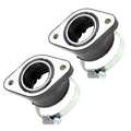 2 Right Carburetor Intake Manifold Boot W/Clamp for Suzuki Gs850 G Gl 1980-1983