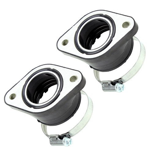 2 Right Carburetor Intake Manifold Boot W/Clamp for Suzuki Gs850 G Gl 1980-1983