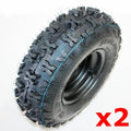 2X 13 x 5.00 - 6 inch Wheel Rim Tyre Tire 50cc 110cc Quad Dirt Bike ATV Buggy