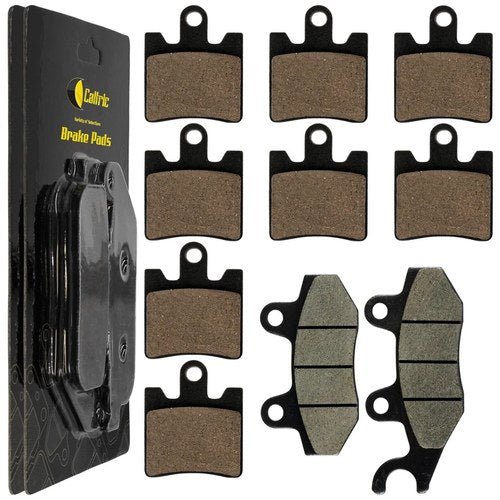 Caltric Front and Rear Brake Pads for Triumph Trophy / Trophy 1215 SE 2013-2019