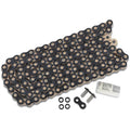 EK 3D ThreeD 520 Z Super Sport Sealed QX2-Ring Chain (Black/Gold) 120 Links
