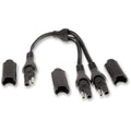 TecMate OptiMate Weatherproof Battery Y-splitter Cable Sae IN to 2 x Sae Out O15