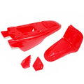 Red Plastic Fender Kit Body Cover Fairing Yamaha PW50 PY50 Peewee 50 Pit Bike