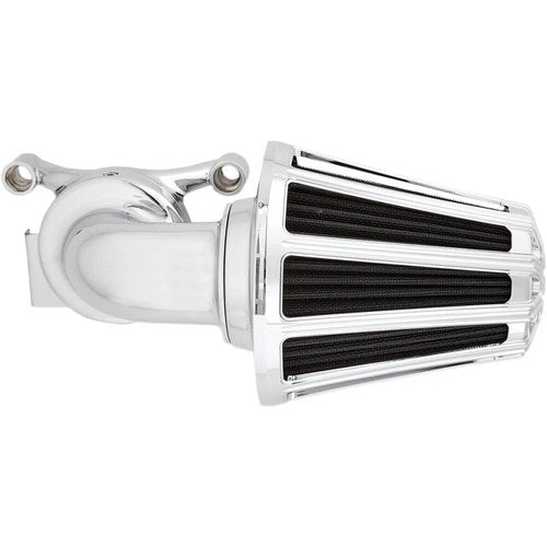 Arlen Ness - 81-022 - Monster Sucker Air Cleaner Kit, 10-Gauge - Chrome