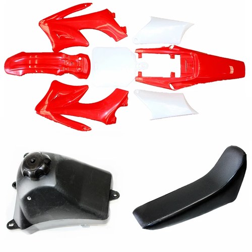 Red Apollo Orion Fender Fairing Kit + Seat + Fuel Tank 125cc Pit Pro Dirt Bike