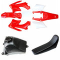 Red Apollo Orion Fender Fairing Kit + Seat + Fuel Tank 125cc Pit Pro Dirt Bike