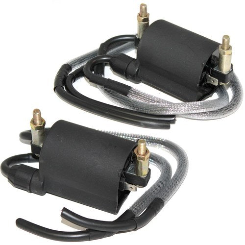 Front and Rear Ignition Coils for Kawasaki VN1500 Vulcan 1500 Classic 1996 1997