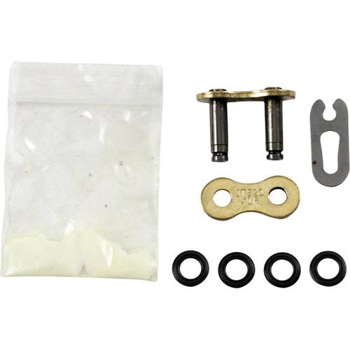 JT Chains 520 X1R Expert Series HD Sealed Clip Connecting Link (Gold/Black)