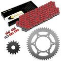 Red Drive Chain And Sprocket Kit for Yamaha R6 YZF-R6 2003 2004 2005
