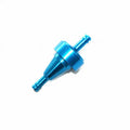1X 6mm Alloy Blue Petrol Fuel Filter Cleaner Pit PROl Quad Dirt Bike ATV Buggy
