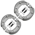 for Yamaha BW80 Big Wheel 80 1986 1987 1988 1990 Front and Rear Brake Shoes