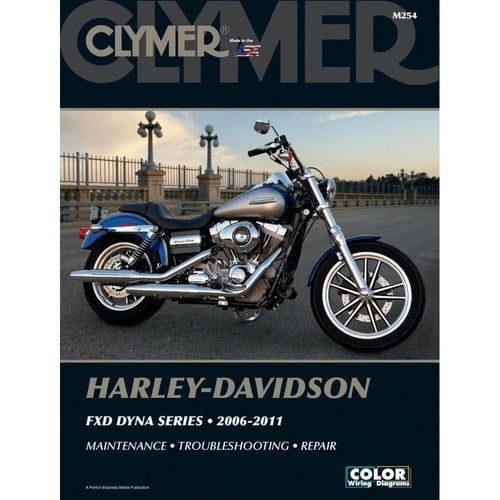 Clymer Physical Book for Harley-Davidson Fxd Dyna Series (2006-2011) | M254