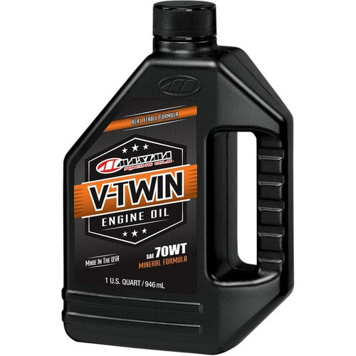 Maxima Racing Oil V-Twin Motorcycle 4-Stroke Motor Oil | 70W | 1 Qt | 30-09901