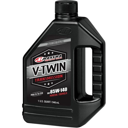 Maxima Racing Oil V-Twin Motorcycle Transmission Fluid/Oil | 85W-140 | 1 Qt