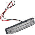 Brite-Lites 4" Rectangular Dual-Function LED Trailer Light | Red/Clear BL-TLEDR