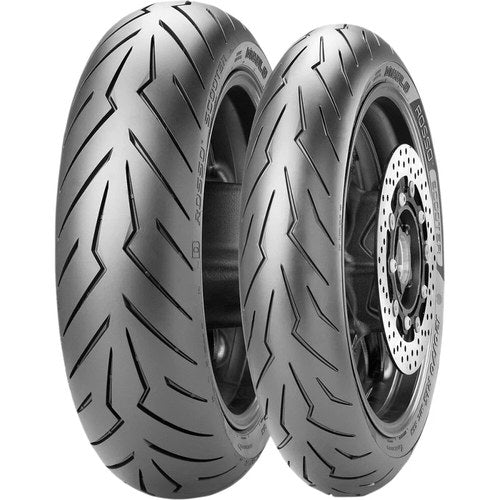 Pirelli Diablo Rosso Scooter Front Bias Tire 110/70 - 12 47P TL (Scooter)