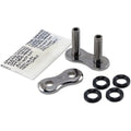 EK 3D 525 Z Super Sport Mlj QX2-Ring Rivet Connecting Link (Chrome/Nickle)