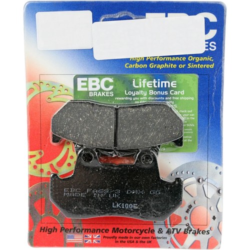 Ebc Organic OE Quality Replacement Brake Pads / One Pair (FA69/3)