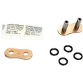 EK Chains 530 ZVX3 Series Mlj ZX-Ring Rivet Master Connecting Link (Chrome)