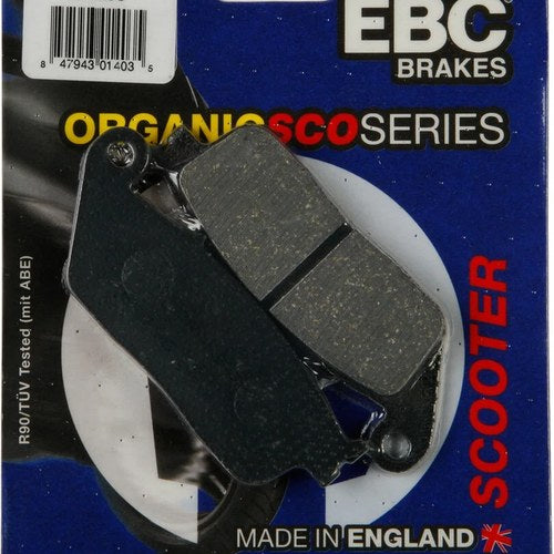 Ebc Sfa Organic Scooter Brake Pads / One Pair (SFA196)