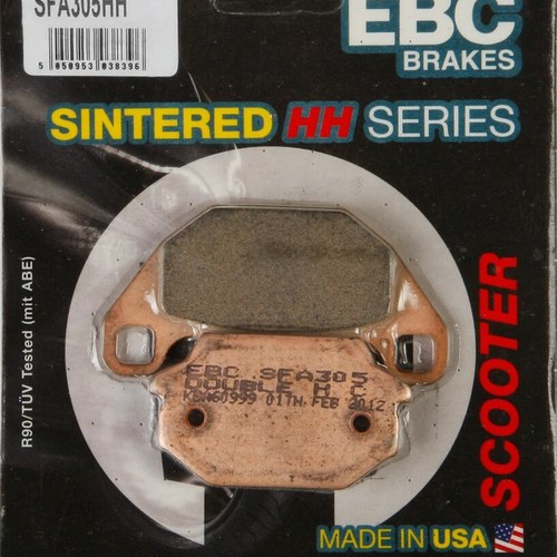 Ebc Sfa HH Double-H Sintered Scooter Brake Pads / One Pair (SFA305HH)