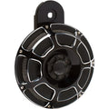 Arlen Ness - 70-204 - Horn Cover, Beveled - Black
