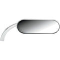 Arlen Ness - 13-407 - Micro Die-Cast Mini Oval Mirror, Right - Chrome