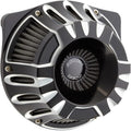 Arlen Ness - 18-917 - Inverted Series Air Cleaner Kit, Deep Cut - Black
