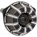 Arlen Ness - 18-947 - Inverted Series Air Cleaner Kit, 10-Gauge - Black