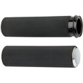 Arlen Ness - 07-326 - Fusion Series Grips, Knurled - Chrome