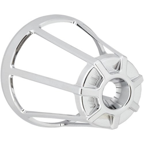Arlen Ness - 81-105 - Monster Sucker Air Cleaner Cover, Beveled - Chrome