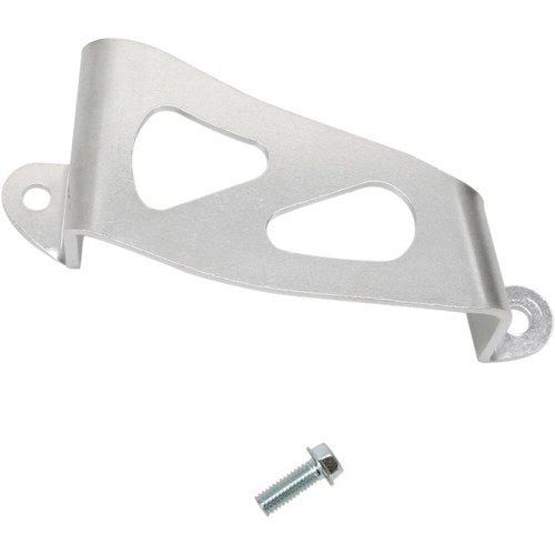 Works Connection Aluminum Rear Caliper Guard Yamaha WR/YZ/YZF (Silver) 25-033