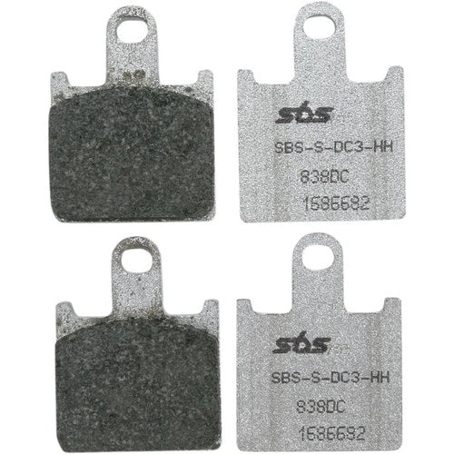 Sbs DC Dual Carbon Racing Motorcycle Brake Pads (838DC)