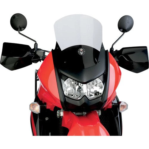 Moose Racing +2" Adventure Windscreen With Silkscreen (Clear) 2312-0204
