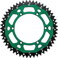 Moose Racing 51T Dual Rear Sprocket (Green) 51-tooth | 1210-1497
