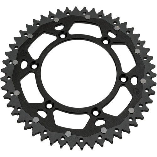 Moose Racing 50T Dual Rear Sprocket (Black) 50-tooth | 1210-1466